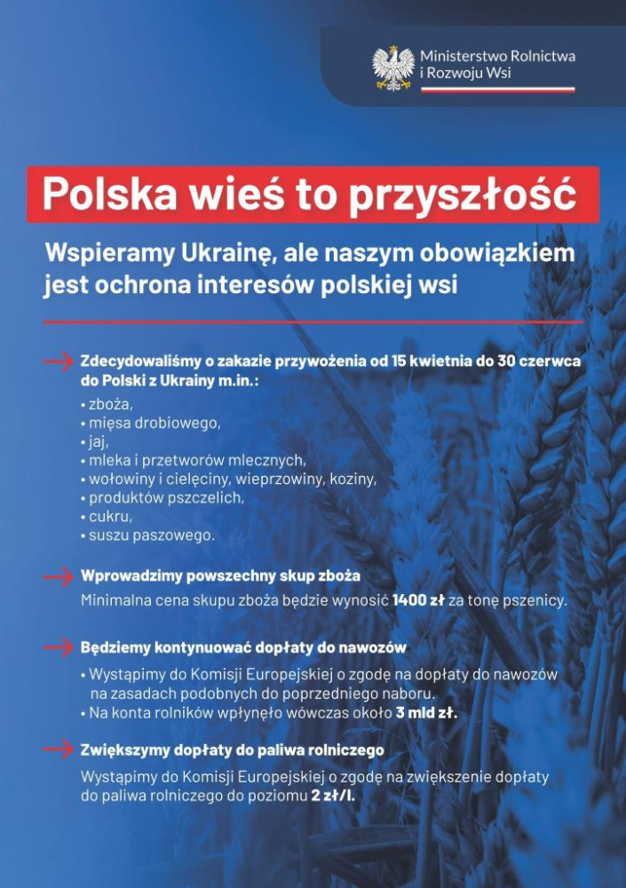 POLSKA WIEŚ TO PRZYSZŁOŚĆ 