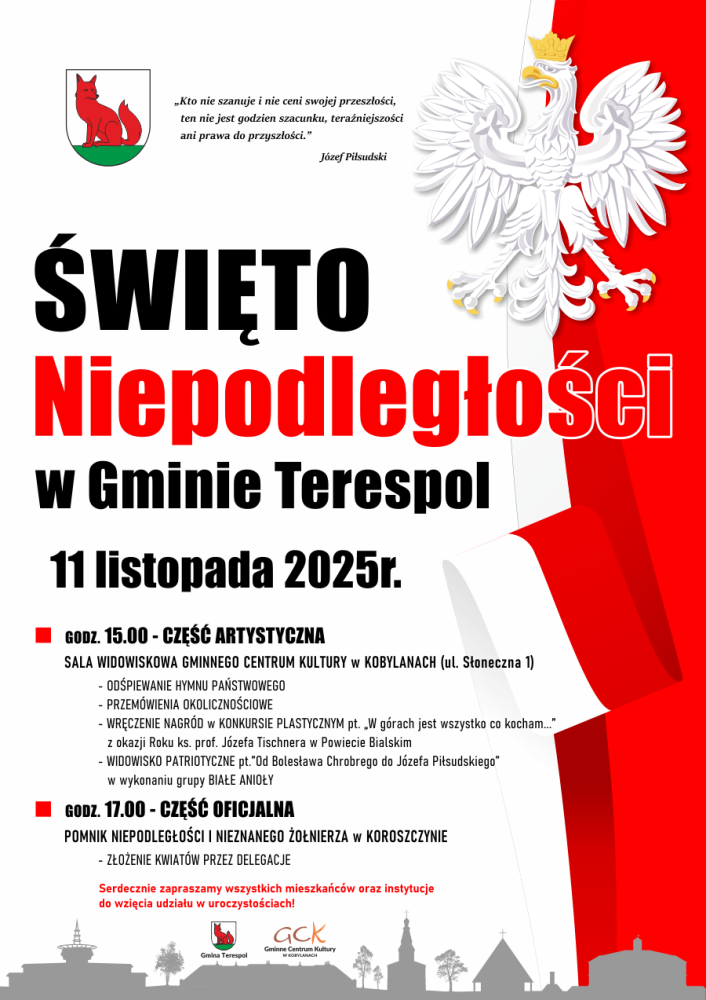  ŚWIĘTO NIEPODLEGŁOŚCI W GMINIE TERESPOL