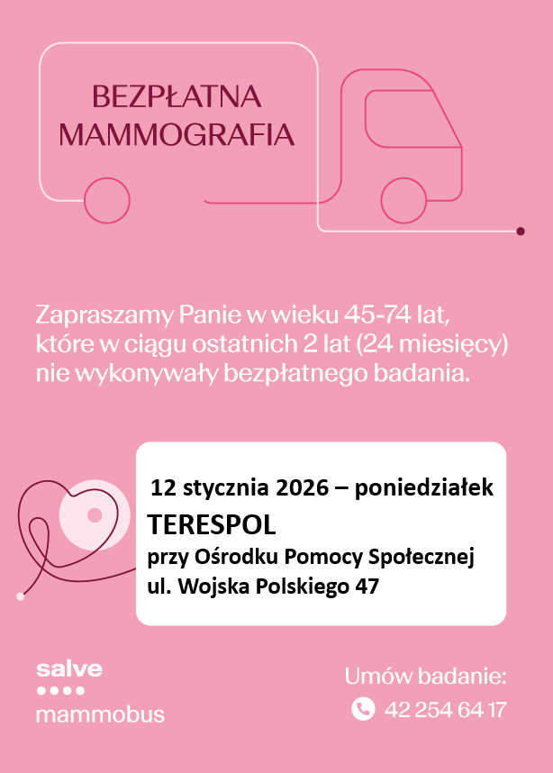 PLAKAT MAMMOGRAFIA