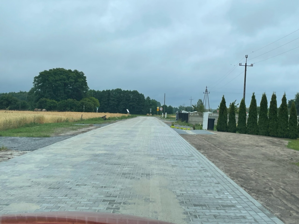 Budowa drogi gminnej ulicy Północnej w Małaszewiczach Dużych