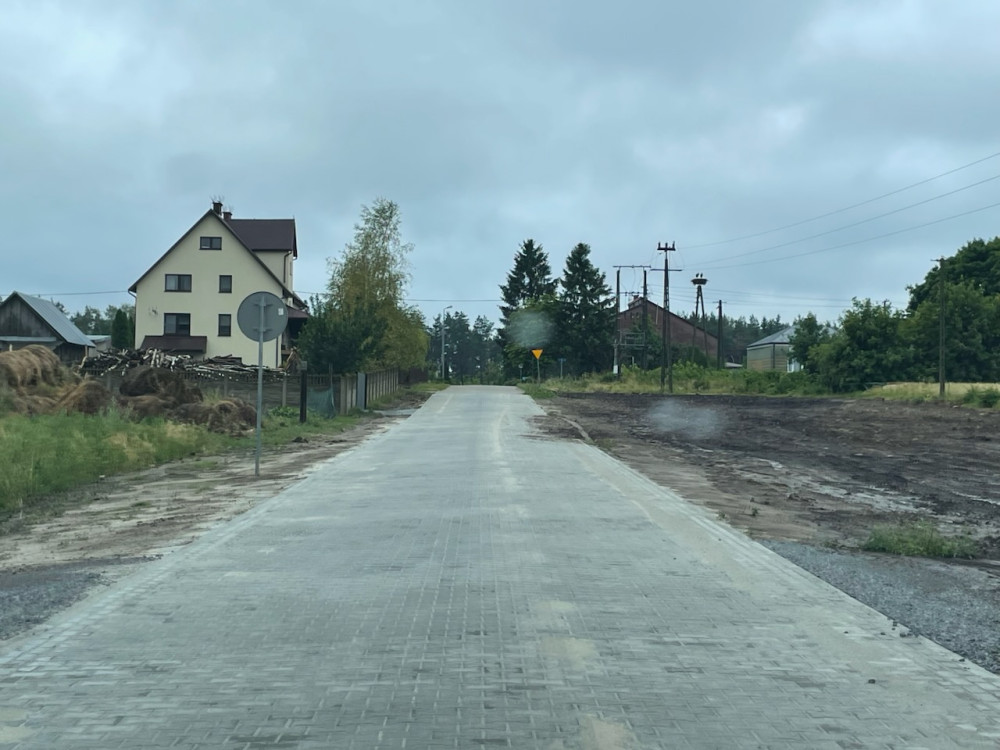 Budowa drogi gminnej ulicy Północnej w Małaszewiczach Dużych