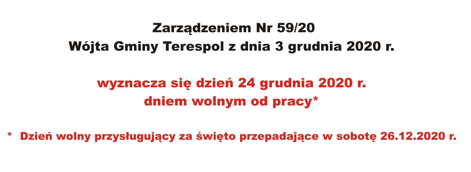 Dzień wolny