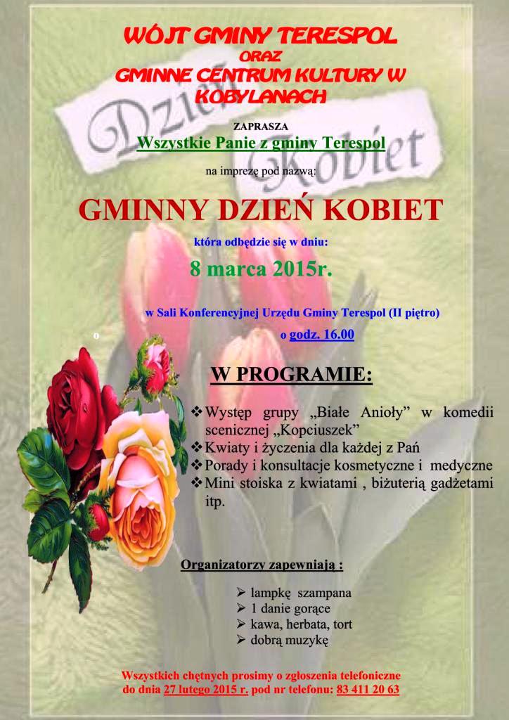 DZIEŃ KOBIET W GMINIE TERESPOL