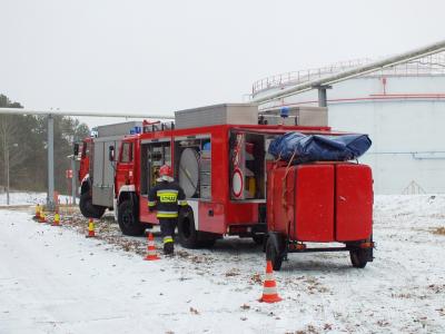 Ćwiczenia manewrowe - Baza Paliw Nr 22 w Małaszewiczach