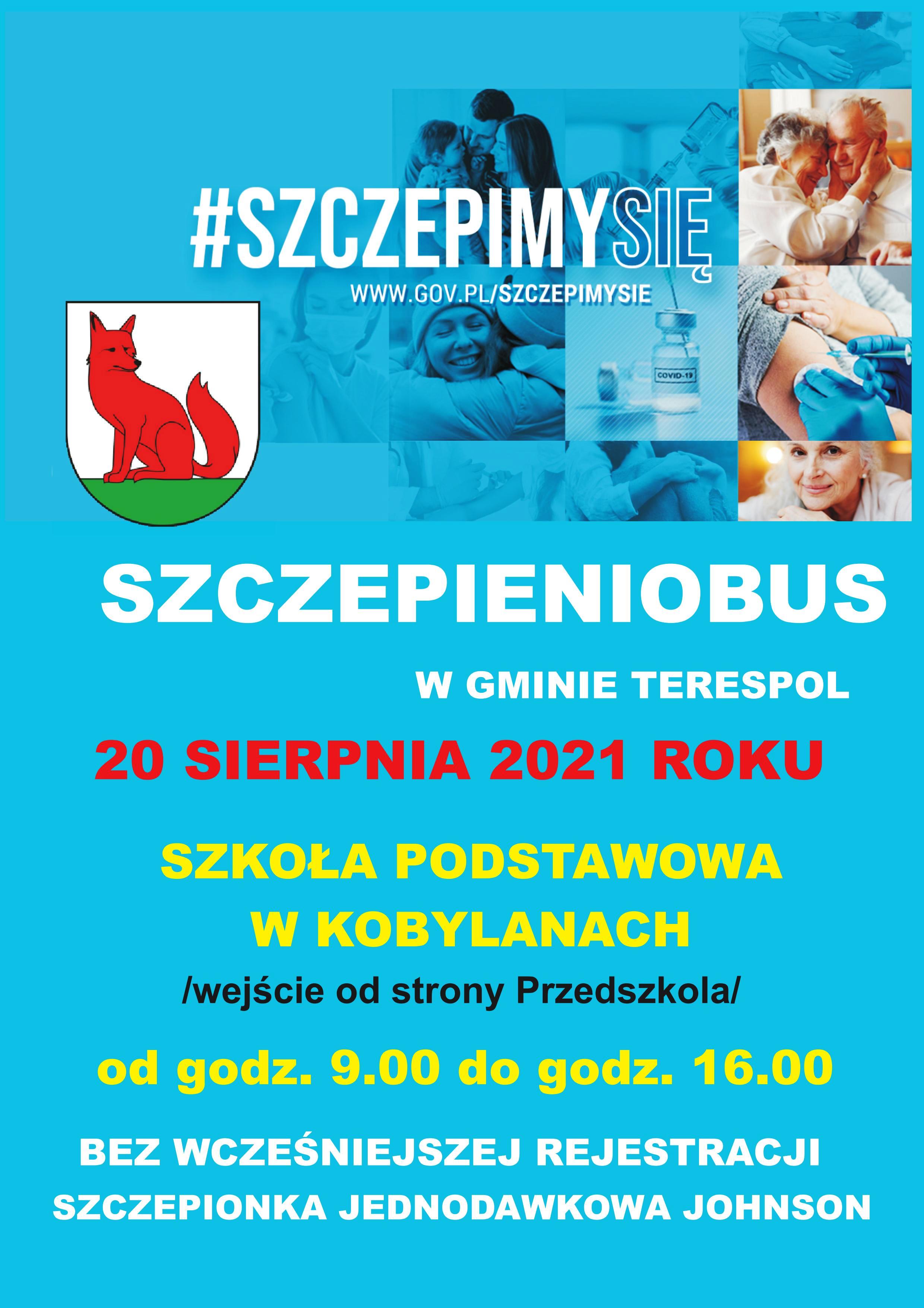 SZCZEPIENIOBUS W GMINIE TERESPOL